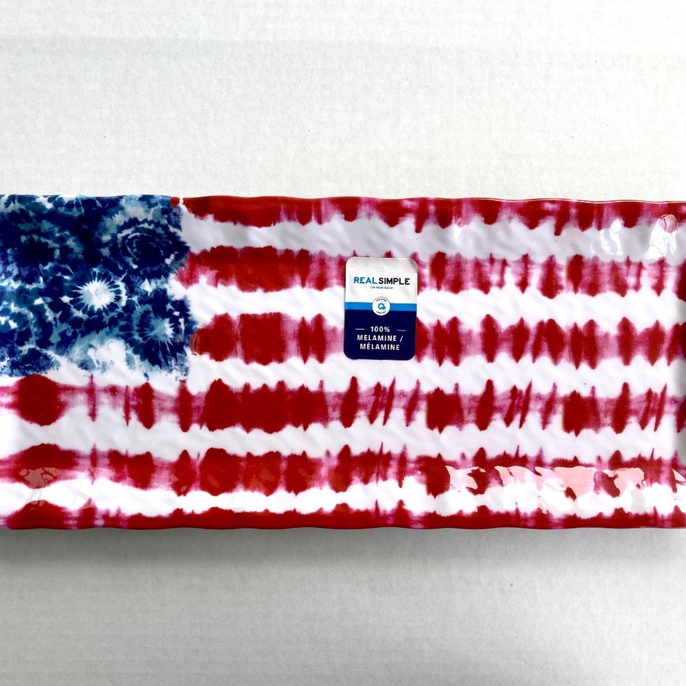 Patriotic Flag Platter/Dish